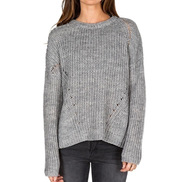 American Eagle Grey Oversized Sweater S - Picture 1 of 7